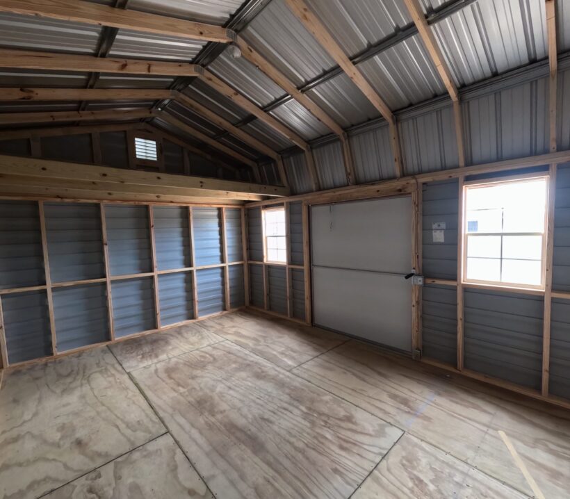 Keen'S Buildings, 10X16 Gambrel Shed, Inst-101611-103108
