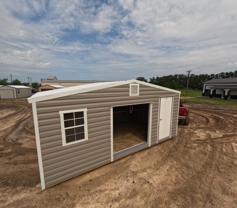 Keen'S Buildings, 12X20 Shed, Inst-122007-124128