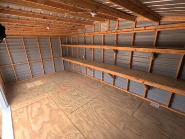 Keen's Buildings, 12x20 Shed, INST-122007-124128