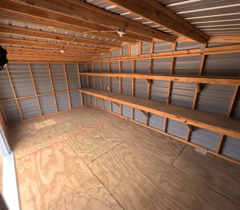 Keen'S Buildings, 12X20 Shed, Inst-122007-124128