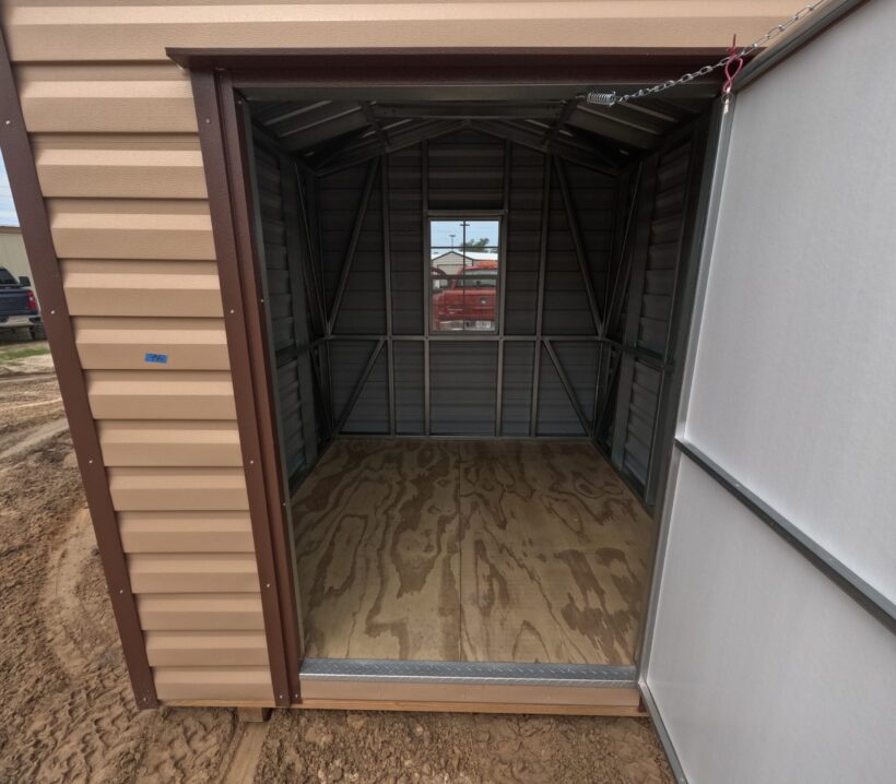 Keen'S Buildings, 8X8 Shed, Inst-080807-130135