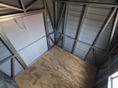 Keen's Buildings, 8x8 Shed, INST-080807-130135