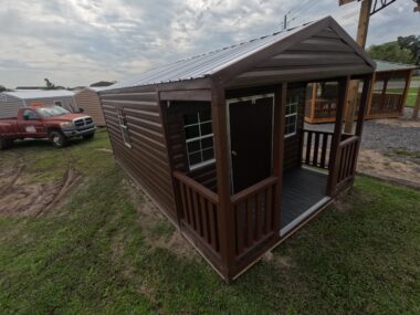 Keen's Buildings, 12x20 Shed with Porch, INST-122007-P136142