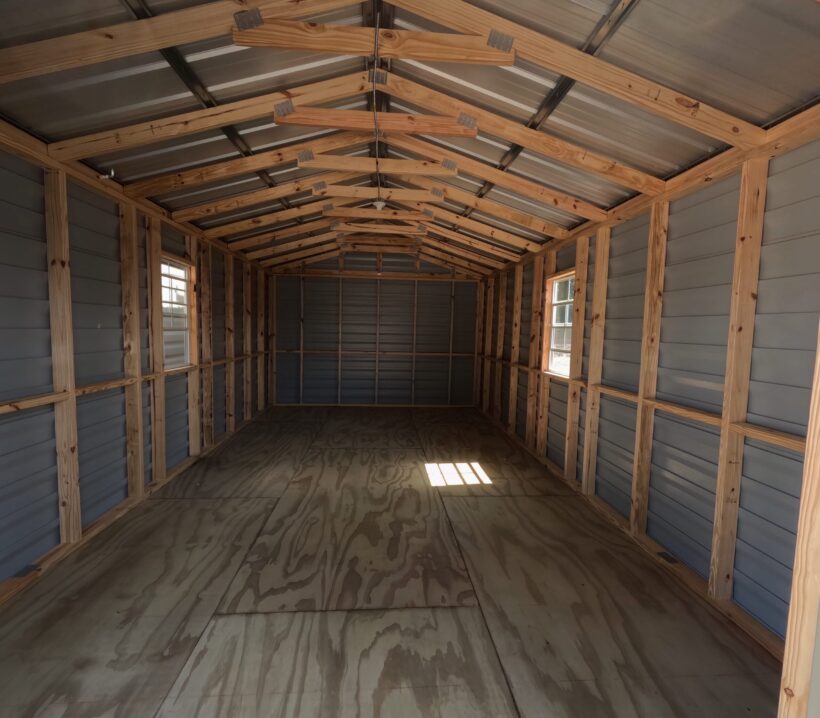 Keen'S Buildings, 12X20 Shed, Inst-122007-153154
