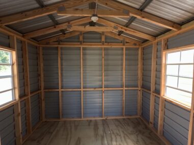 Keen's Buildings, 10x12 Shed with Porch, INST-101207-167168