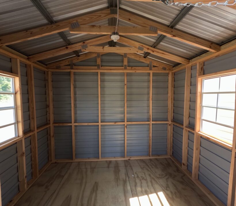 Keen'S Buildings, 10X12 Shed With Porch, Inst-101207-167168