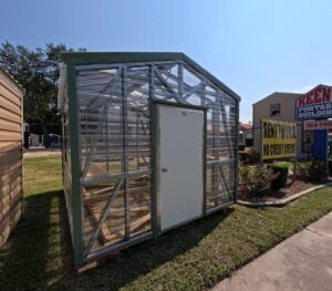 10x12 Green House Shed