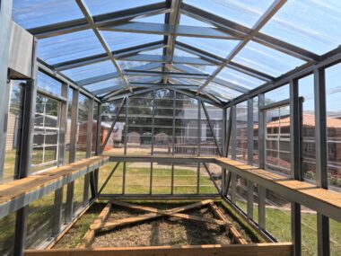 Keen's Buildings, 10x12 Green House Shed, INST-101207-180181