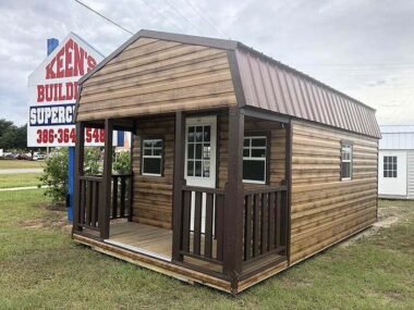 Gambrel Porch Model Sheds