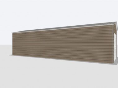 Keen's Buildings, 14x40x10 Metal Garage, KBG-1G144010-1D1W