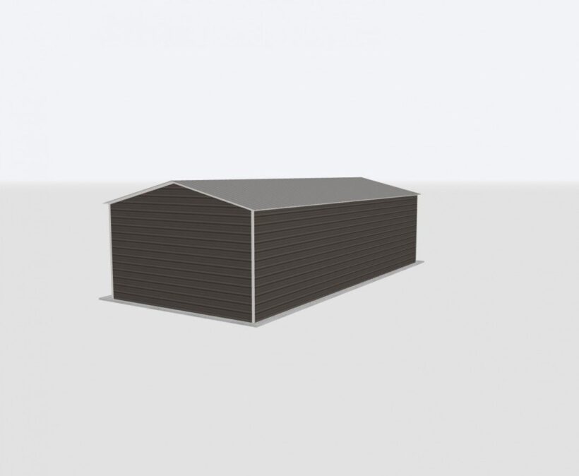 Keen'S Buildings, 18X40X10 Metal Garage, Kbg-1G184010-1D1W