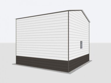 Keen's Buildings, 20x20x16 Metal Garage, KBG-1G202016-1D1W