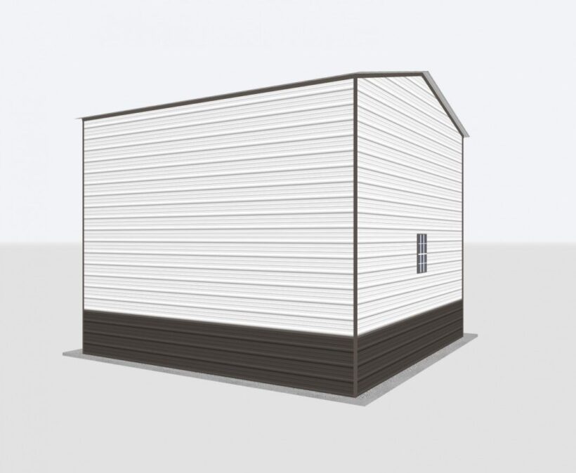 Keen'S Buildings, 20X20X16 Metal Garage, Kbg-1G202016-1D1W