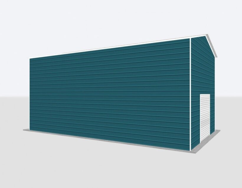 Keen'S Buildings, 20X25X16 Metal Garage, Kbg-1G202516-1D1W
