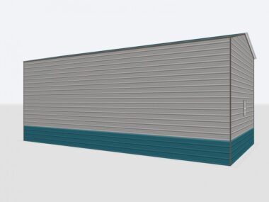 Keen's Buildings, 20x40x16 Metal Garage, KBG-1G204016-1D1W