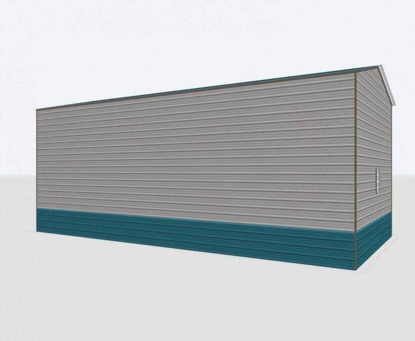 Keen'S Buildings, 20X40X16 Metal Garage, Kbg-1G204016-1D1W