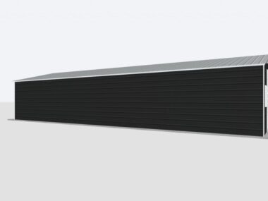 Keen's Buildings, 20x60x8 Metal Garage, KBG-1G206008-1D1W