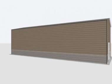 Keen's Buildings, 20x40x20 Metal Garage, KBG-1G204020-1D1W