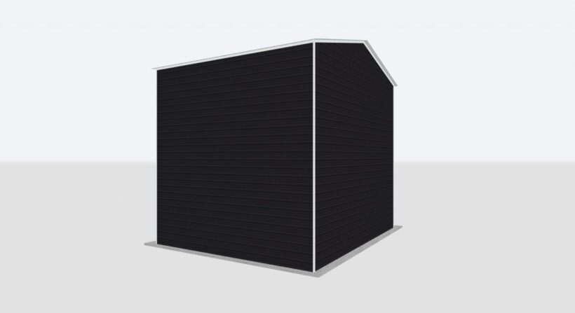 Keen'S Buildings, 24X25X20 Metal Garage/Workshop Installed, Kbg-1G242520-1D1W