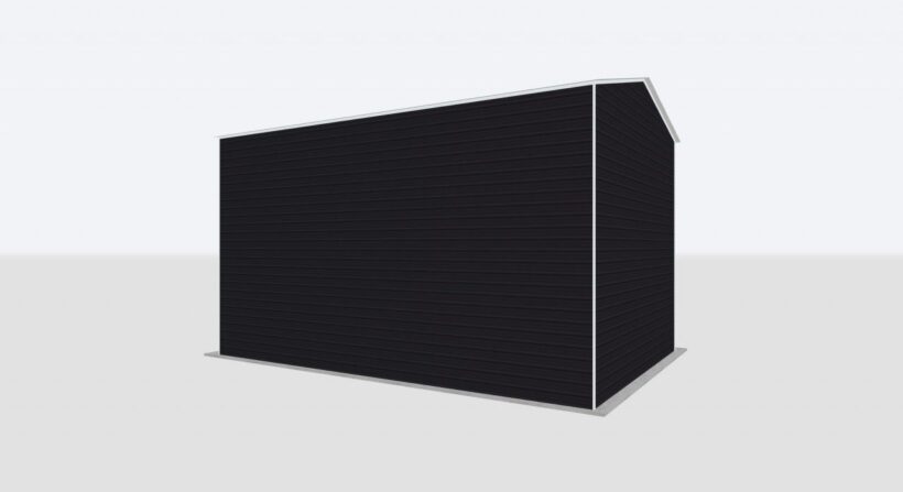 Keen'S Buildings, 24X35X20 2-Car Metal Garage, Kbg-2G243520-1D1W