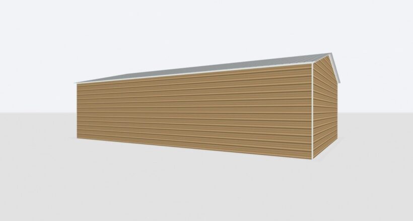 Keen'S Buildings, 24X45X10 Metal Garage, Kbg-1G244510-1D1W
