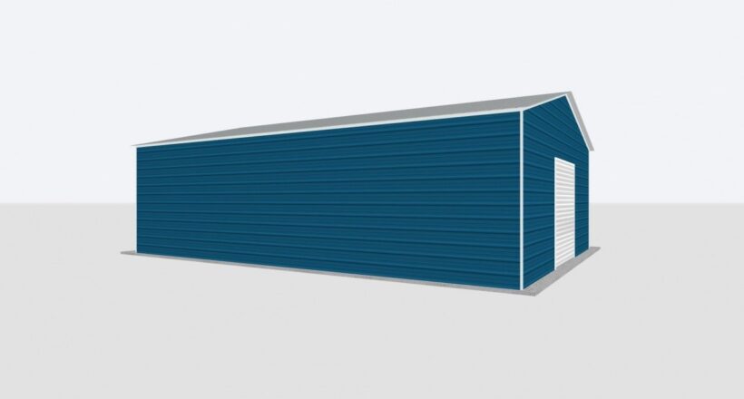 Keen'S Buildings, 26X45X10 Metal Garage, Kbg-1G264510-1D1W