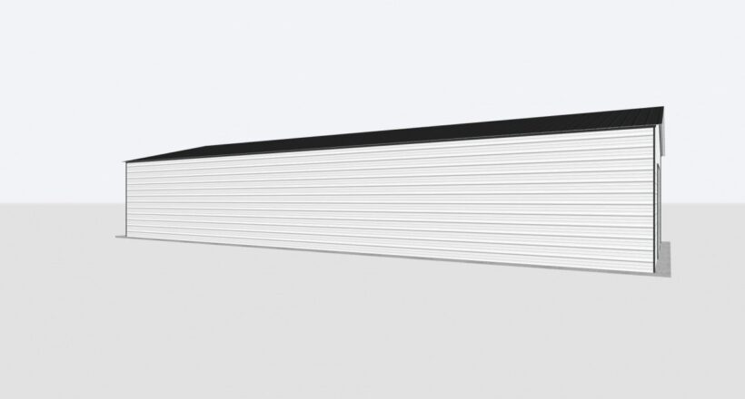 Keen'S Buildings, 26X60X10 Metal Garage, Kbg-1G266010-1D1W