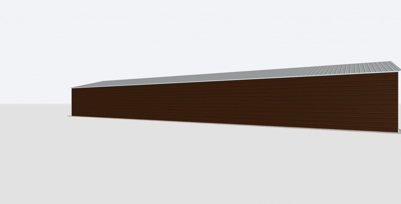 26X90X10 2-Car Metal Garage 26X90X10 2-Car Metal Garage Keen'S Buildings, 26X90X10 2-Car Metal Garage, Kbg-2G269010-1D1W