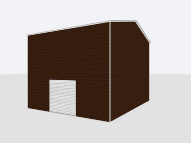 Keen's Buildings, 30x20x20 Metal Garage/Workshop Installed, KBG-1G302020-1D1W
