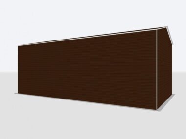 Keen's Buildings, 30x45x16 2-Car Metal Garage, KBG-2G304516-1D1W