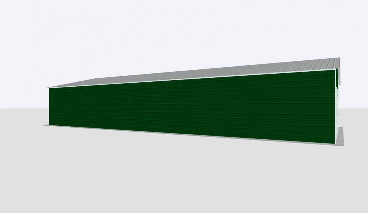 30X100X10 Metal Garage 30X100X10 Metal Garage Keen'S Buildings, 30X100X10 Metal Garage, Kbg-1G3010010-1D1W