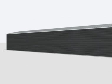 Keen's Buildings, 20x60x10 Metal Garage, KBG-1G206010-1D1W