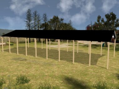 Keen's Buildings, 40' x 100' x 16' Open Pole Barn Installed, KPB-4010016-OP