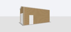 12x25x12 Metal Garage