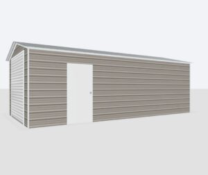 12x25x8 Metal Garage