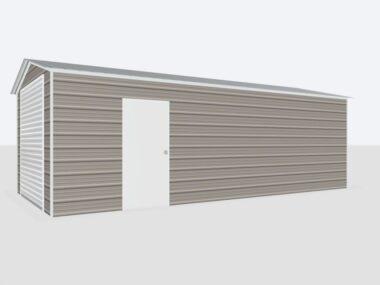 12x25x8 Metal Garage