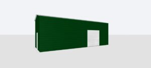 12x35x12 Metal Garage