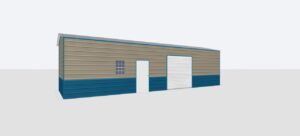 12x40x10 Metal Garage