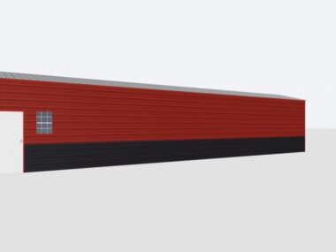 12x55x10 Metal Garage