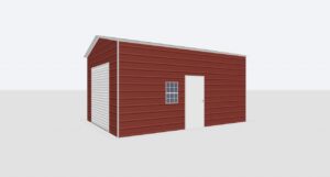 14x20x10 Metal Garage