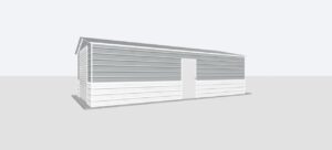 14x35x8 Metal Garage