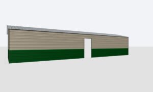 14x45x8 Metal Garage