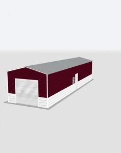 14x50x10 Metal Garage
