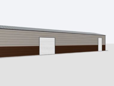 Keen's Buildings, 14x50x8 Metal Garage, KBG-1G145008-1D1W