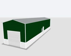 14x50x12 Metal Garage