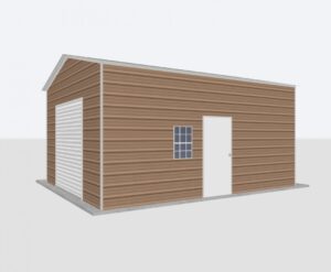 16x20x10 Metal Garage