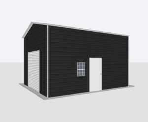 16x40x12 Metal Garage