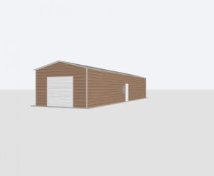 16x60x10 Metal Garage