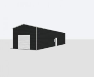 16x60x12 Metal Garage