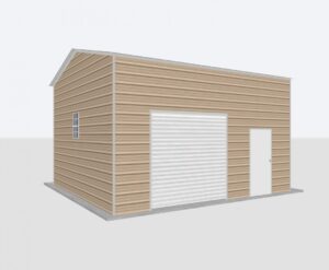 18x20x12 Metal Garage